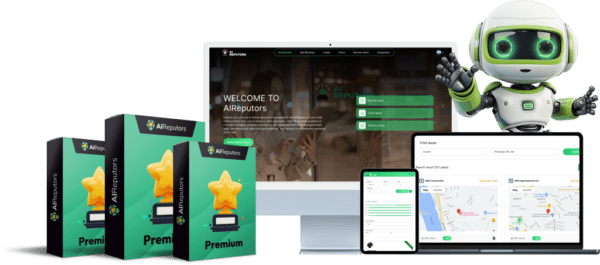 AIReputors software and robot on various devices.