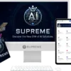 AI Supreme software on computer and tablet display.