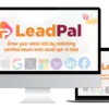 Multiple devices displaying LeadPal email marketing software.