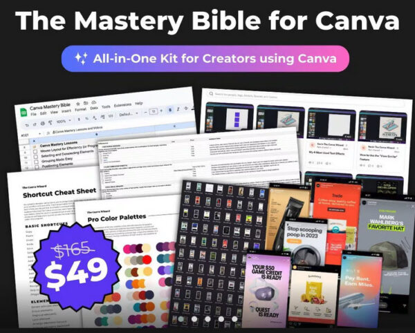 the canva mastery bible