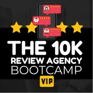 the 10k/month review agency bootcamp by ben adkins