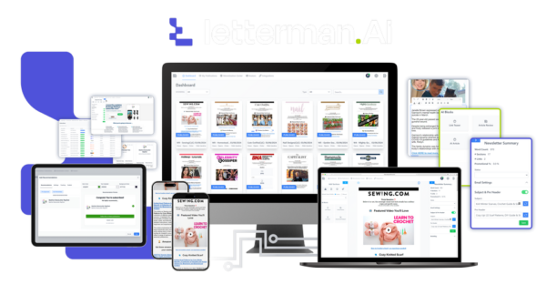 letterman ai newsletter platform